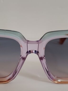 Folc Italy Sunglasses Lilac Block 52 20 148 HTF * Excellent